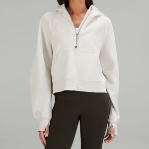 Scuba Oversized Half-Zip Hoodie